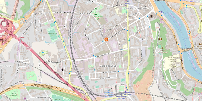 Localisation du restaurant Mini Cucina sur une carte